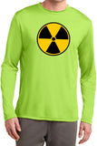 Radiation T-shirt Fallout Symbol Dry Wicking Long Sleeve - Yoga Clothing for You
