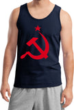 Soviet Union Tank Top Red Hammer and Sickle Tanktop - Yoga Clothing for You