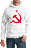 Soviet Union Hoodie Red Hammer and Sickle - Yoga Clothing for You