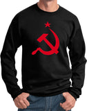 Soviet Union Sweatshirt Red Hammer and Sickle - Yoga Clothing for You