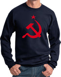 Soviet Union Sweatshirt Red Hammer and Sickle - Yoga Clothing for You