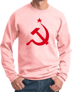 Soviet Union Sweatshirt Red Hammer and Sickle - Yoga Clothing for You