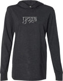 Sanskrit Yoga Text Lightweight Yoga Hoodie Tee Shirt - Yoga Clothing for You