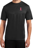 Breast Cancer Shirt Sequins Ribbon Pocket Print Dry Wicking Tee - Yoga Clothing for You