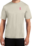 Breast Cancer Shirt Sequins Ribbon Pocket Print Dry Wicking Tee - Yoga Clothing for You
