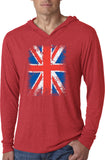 Union Jack Lightweight Hoodie - Yoga Clothing for You