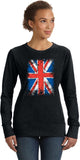 Union Jack Ladies Sweatshirt - Yoga Clothing for You