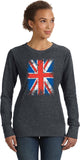 Union Jack Ladies Sweatshirt - Yoga Clothing for You