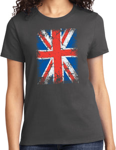 Union Jack Ladies T-shirt - Yoga Clothing for You