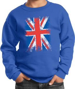 Union Jack Kids Sweatshirt - Yoga Clothing for You