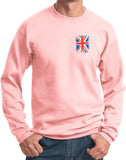 Union Jack Sweatshirt Pocket Print - Yoga Clothing for You