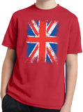 Kids Union Jack T-shirt Flag Youth Moisture Wicking Tee - Yoga Clothing for You