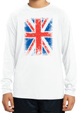 Kids Union Jack T-shirt Flag Youth Dry Wicking Long Sleeve - Yoga Clothing for You